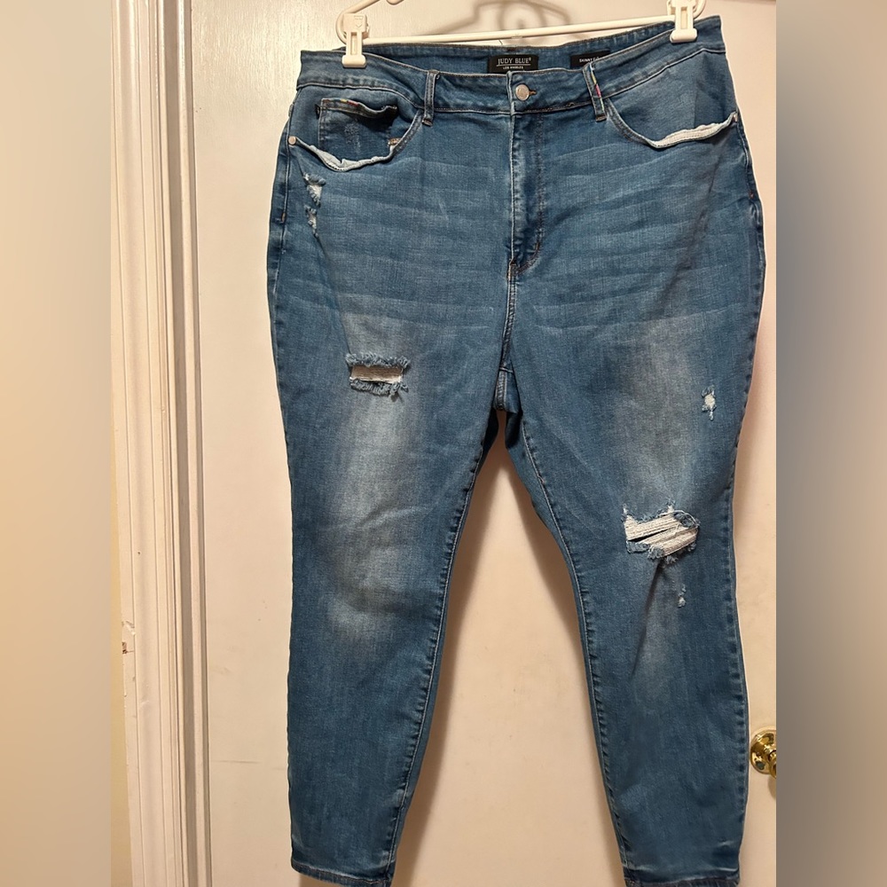 Judy Blue Jeans, Plus Size 24W, EUC